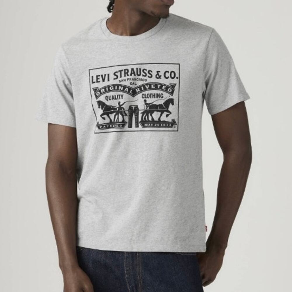 Levi Strauss Two Horse Graphic Tee Men's 3XL